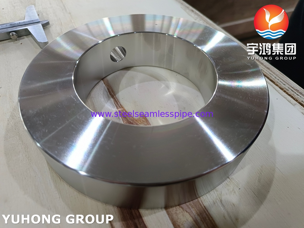 ASTM A182 F55 / UNS S32760 Δυαδική σιδηροδρομική συσκευή ASME B16.5 Δαχτυλίδι αιμορραγίας Δαχτυλίδι σταγόνων