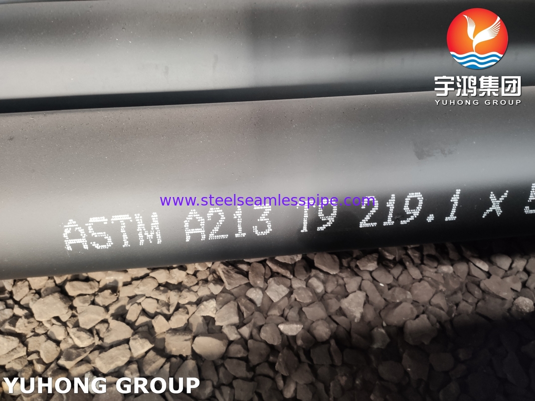 Σωλήνας από χάλυβα κράματος ASME SA213 / ASTM A213 T9 για υπερθερμαντήρα λέβητα και εναλλάκτη θερμότητας