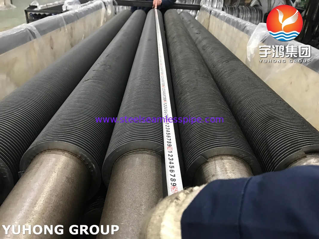 ASTM A213 T9 HFW Fin Tube από κράμα χάλυβα για οικονομιστή υψηλής πίεσης