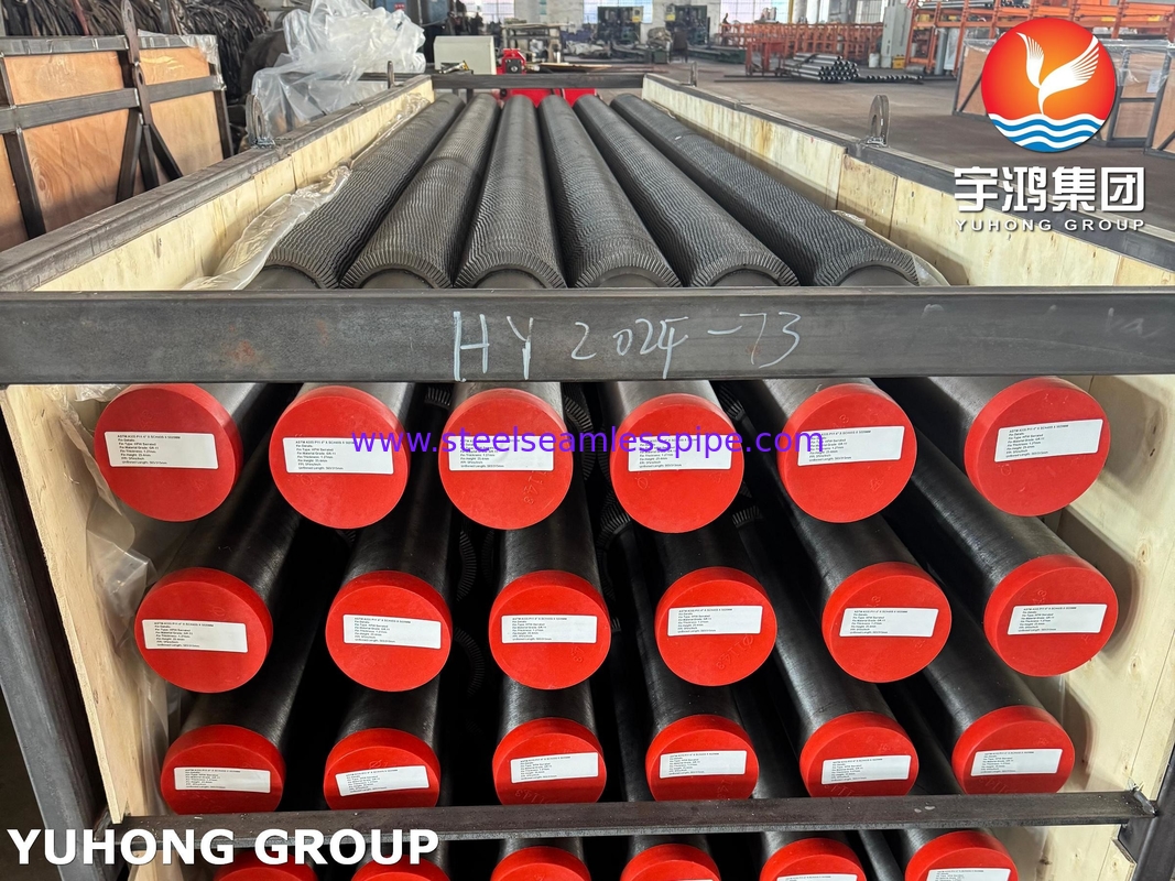 ASTM A335 P11 Σύνθετο χάλυβα υψηλής συχνότητας συγκόλλησης ιμάντιστου σωλήνα για HRSG και λέβητα