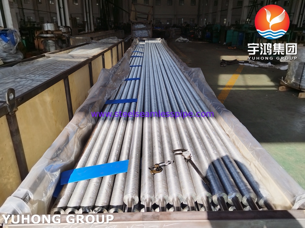 ASTM A213 T5 Ενσωματωμένος σωλήνας τύπου G για εξατμιστήρες συμπυκνωτών