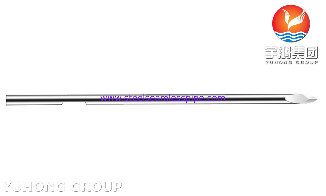 30G από ανοξείδωτο χάλυβα, με ράβδινο λανσέτο αίματος, βέβλος, στερεό άκρο, σωλήνας βελόνας για τη συλλογή αίματος, ISO9626