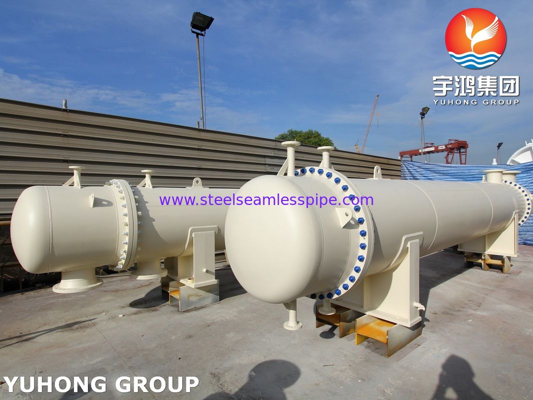 316L Αλλαγματοποιέας θερμότητας με πλωτή κεφαλή τύπου AES ASME τμήμα VIII Div. 1