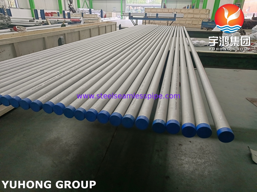 Β407 N08810 Incoloy 800H Νικέλιο Σύνθετο Χάλυβα Seamless Tube End Type Plain End Για υπερθερμαντήρες και φούρνους