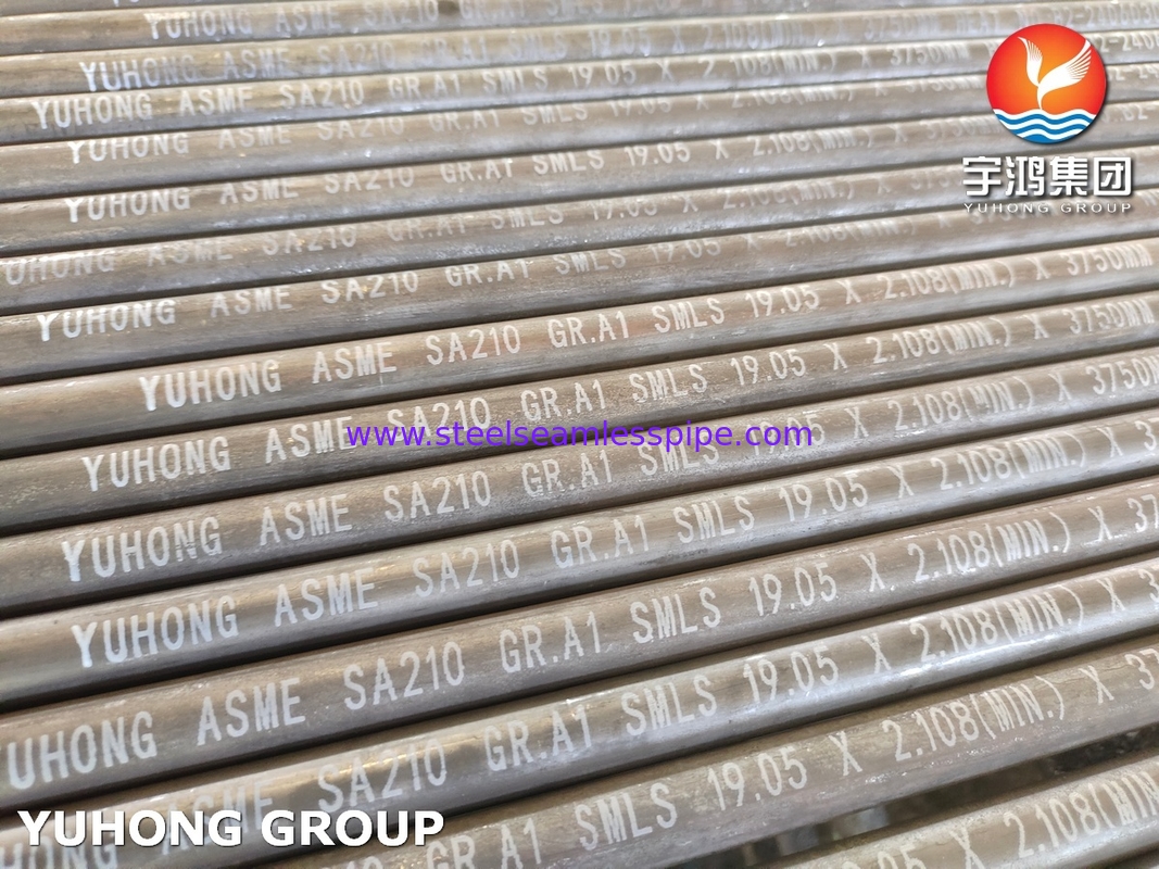 ASTM A210 / ASME SA210 Gr A1 Σωλήνες από μέσο άνθρακα χωρίς συγκόλληση