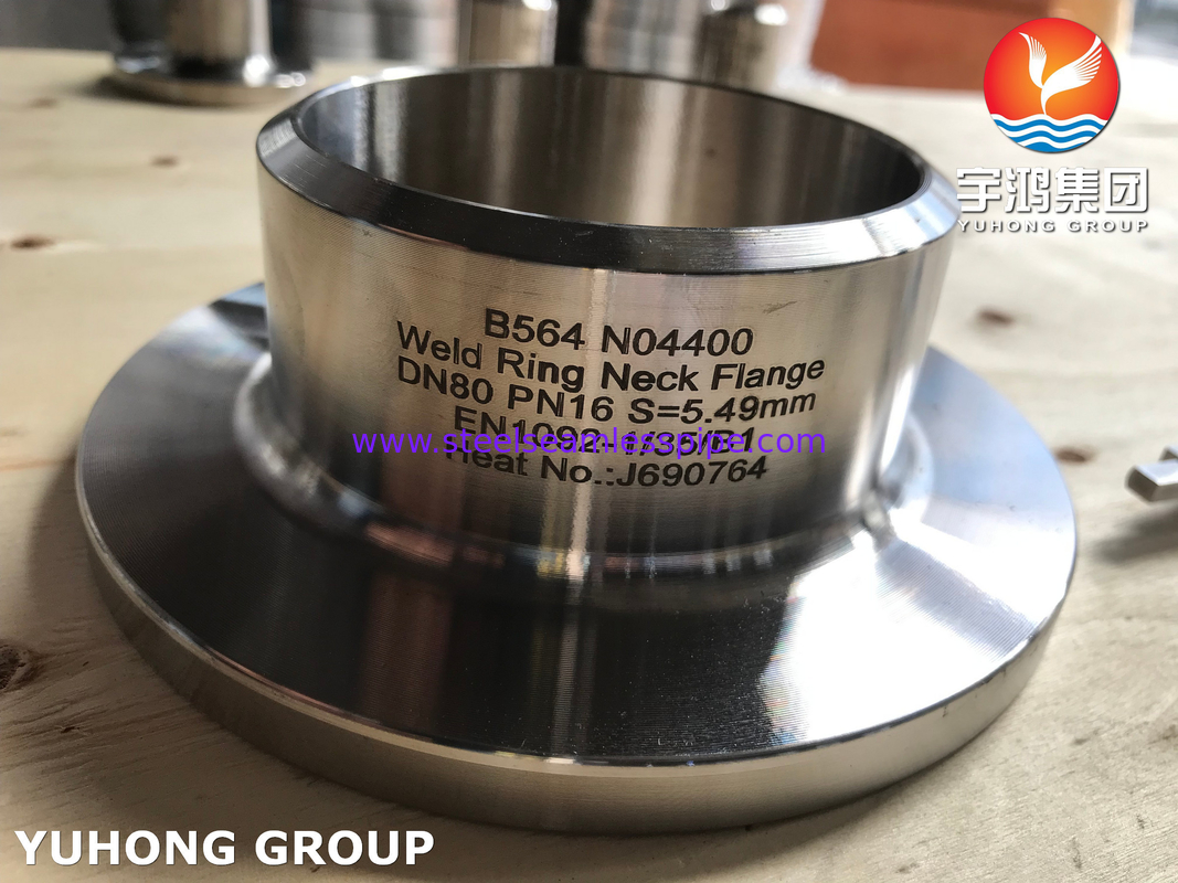 N04400 WNRF Flanges Αρμόδιες με την ASTM B564 υψηλής απόδοσης αδιάβρωστες φλάντζες