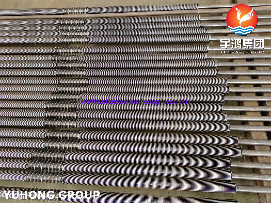 ASTM A106 Gr.B Χάλυβας άνθρακα U Bend HFW Σωλήνας με πτερύγια για Οικονομιστές Εξάτμισης Κινητήρων Diesel
