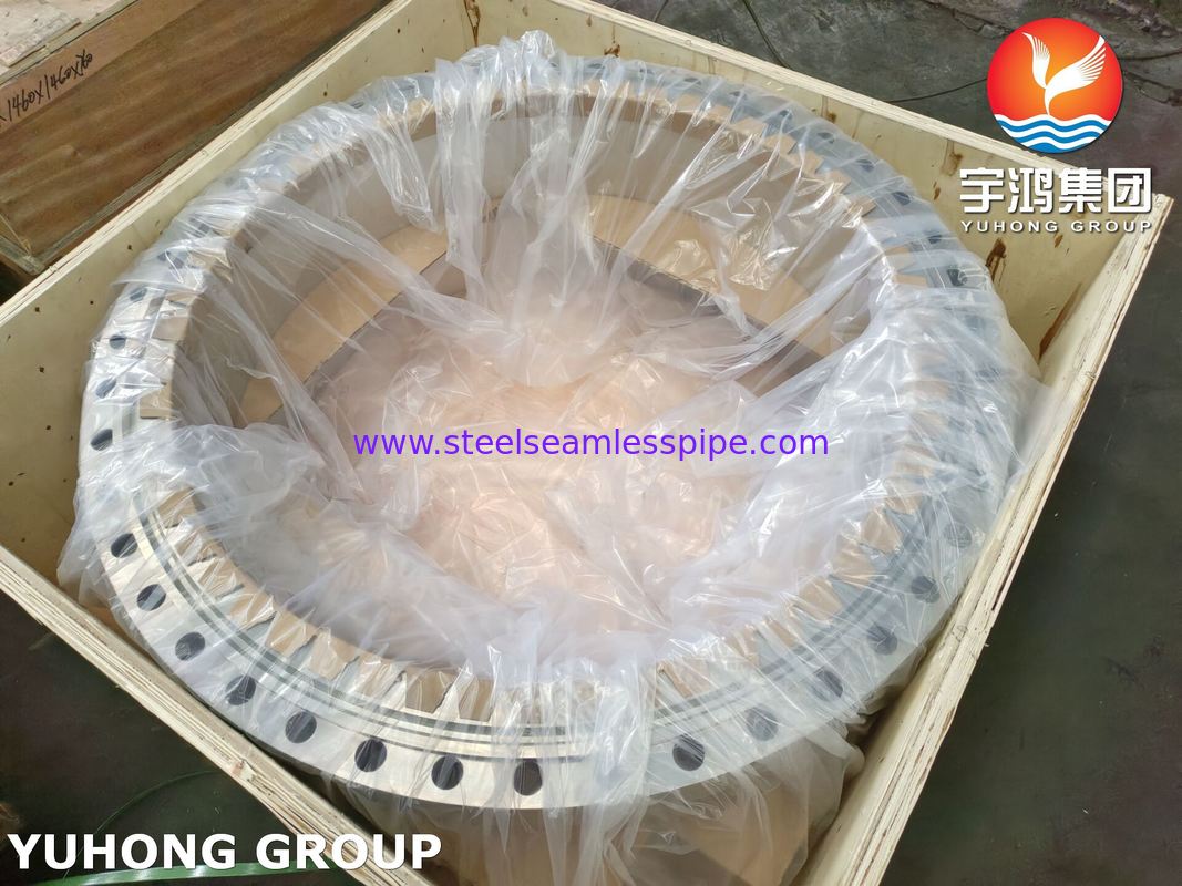 ASTM A182 F310 WN RTJ Face Stainless Steel Pipe Forged Flange για πετροχημικές και ηλεκτροπαραγωγικές εγκαταστάσεις
