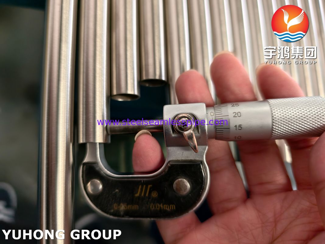 ASME SB163 N08810 Χωρίς ραφές σωλήνες από κράμα νικελίου για υπηρεσίες υψηλής θερμοκρασίας και πίεσης