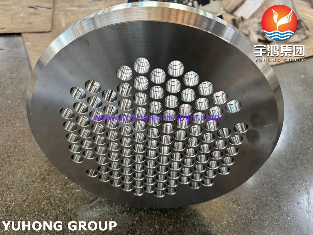 Δέσμη σωλήνων U-Bend από υπερ-διπλό ανοξείδωτο χάλυβα S32750 για εναλλάκτες θερμότητας επιθετικής λειτουργίας με κατασκευή ASME SA789 & SA182 F53