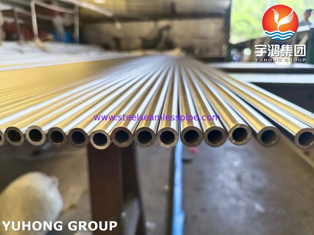 ASTM A789 S32750 SMLS Duplex Steel Bright Tube, αντοχή στη διάβρωση από ιόντα χλωριούχου