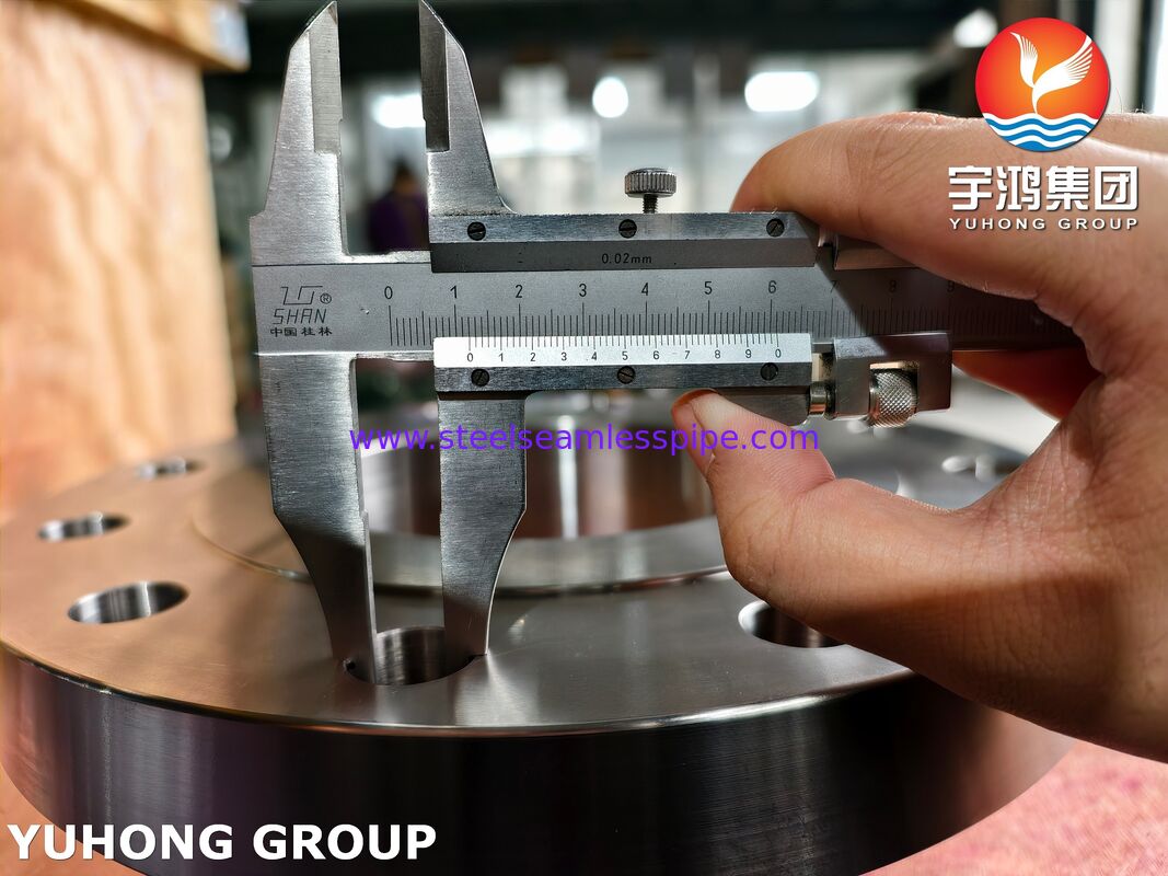 ASTM B564 N04400 Monel 400 Φλάντζα Τυφλή Σφυρήλατη από Κράμα Νικελίου Χάλυβα με Ανυψωμένη Όψη