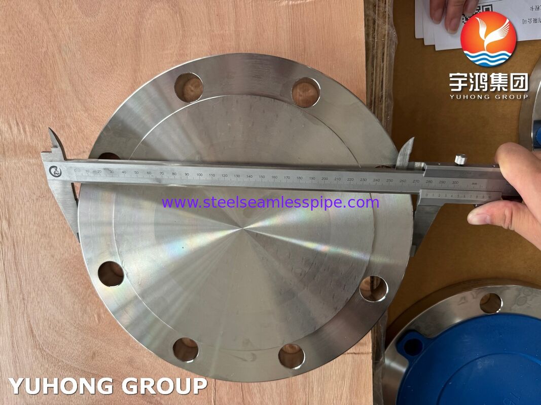 Φλάντζα Σφυρηλατημένη από Ωστενιτικό Ανοξείδωτο Χάλυβα ASME SA182 F304 για Βιομηχανικά Συστήματα Σωληνώσεων Συμβατή με το Πρότυπο ASME B16.5