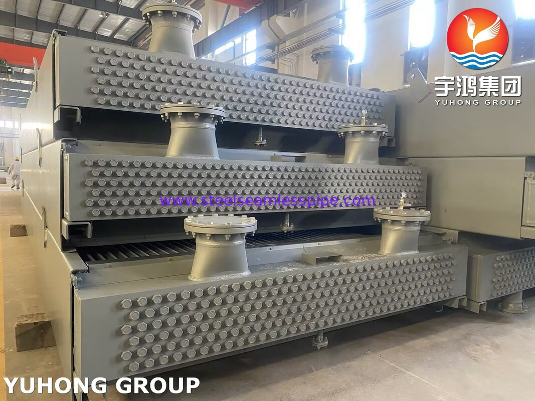 ASME VIII‐1, API 661 Χειροψυγμένος εναλλάκτης θερμότητας για τη διύλιση πετρελαίου και τη βιομηχανία ηλεκτρικής ενέργειας