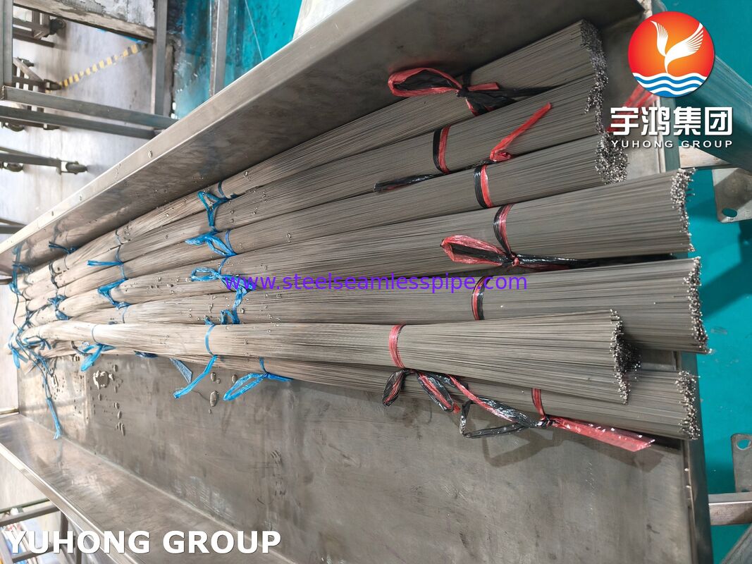AISI304 SUS304 Cold Drawn Stainless Steel Medical Capillary Tube For Hypodermic Needle Tubing