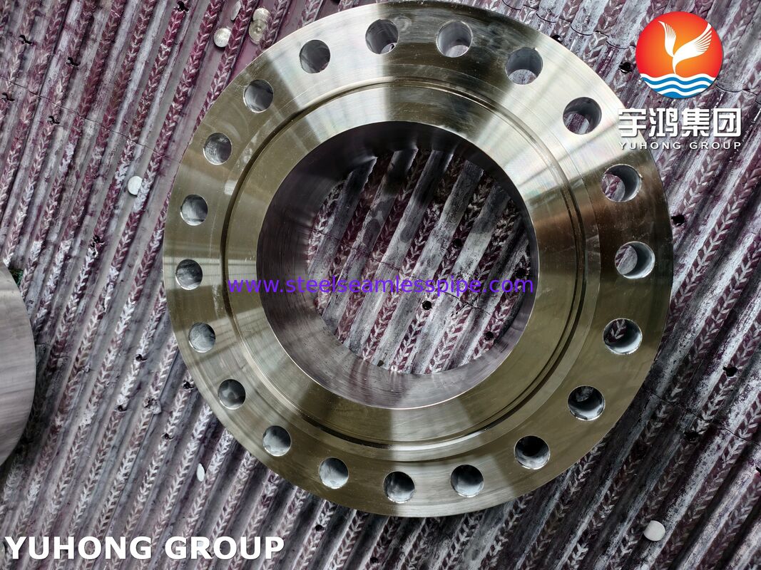 ASTM B564 UNS N04400 Φλάντζης λαιμού συγκόλλησης Monel 400 Φλάντζης Νικελίου Χαλκού WNRTJ Φλάντζης