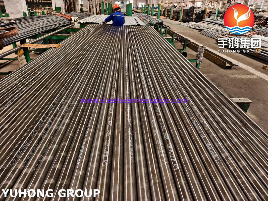 ASME SA213 T2 Χωρίς ραφές σωλήνας από κράμα 0,5Cr-0,5Mo Chrome Moly για εργοστάσιο υπερθέρμανσης λέβητα
