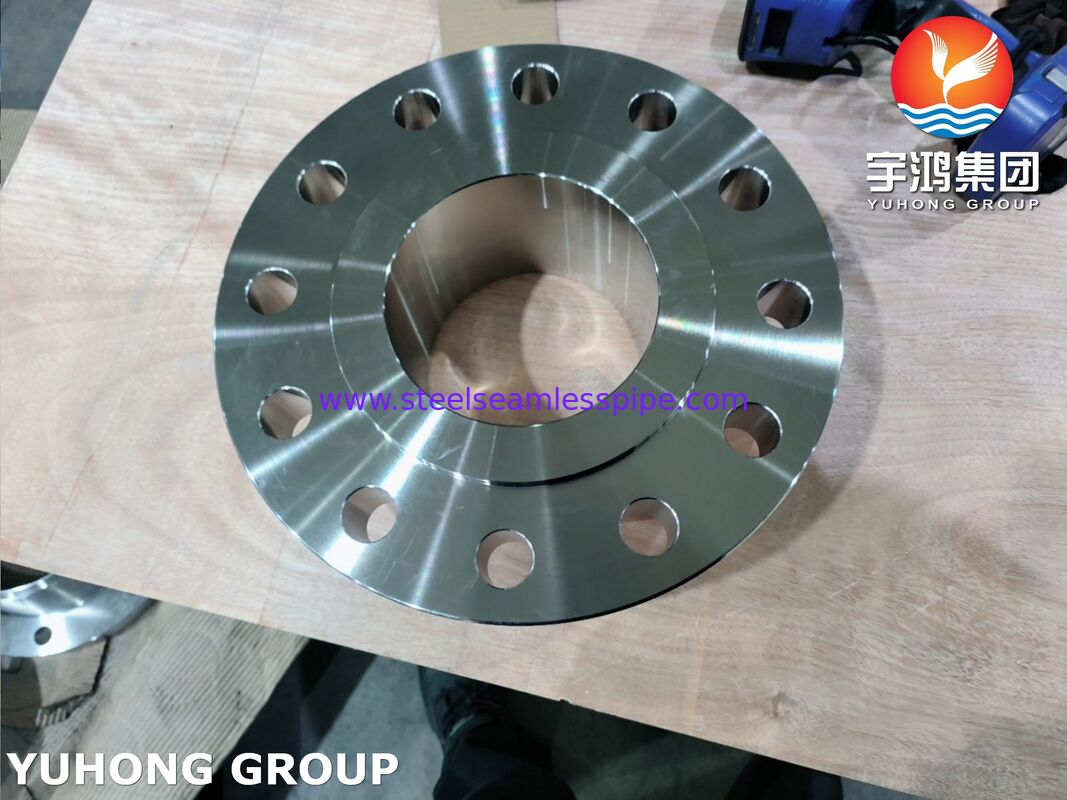 Υπερ-διπλό 2507 φλέγγι ASTM A182 UNS S32750 / F53 Υπερ-διπλό φλέγγι λαιμού συγκόλλησης