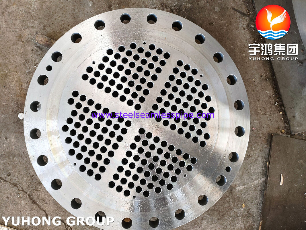 SA266 Gr.2 Carbon Steel Forged Tubesheet for Shell & Tube Heat Exchangers