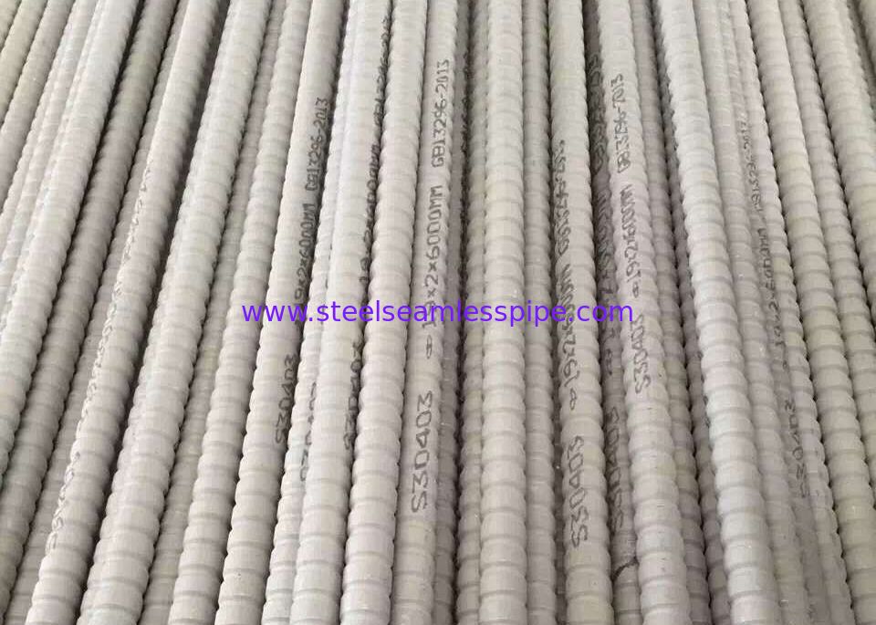 ASTM A213 S30403 Ενεργειακά αποδοτικός κυματοειδής σωλήνας για εναλλάκτη θερμότητας