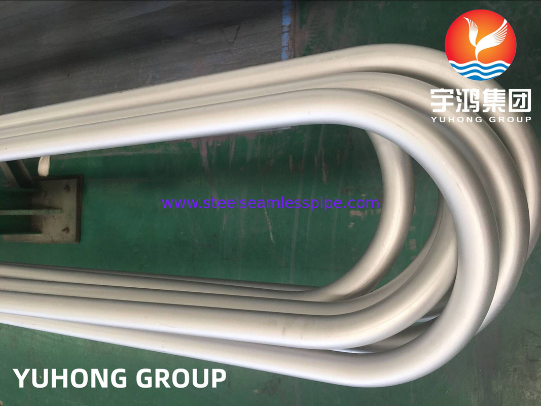U-BEND ΧΆΛΥΒΑ ΚΡΑΜΆΤΩΝ ΝΙΚΕΛΊΟΥ ASTM B444 UNS N06625 (INCONEL 625/DIN 2,4856) ΣΩΛΉΝΑΣ