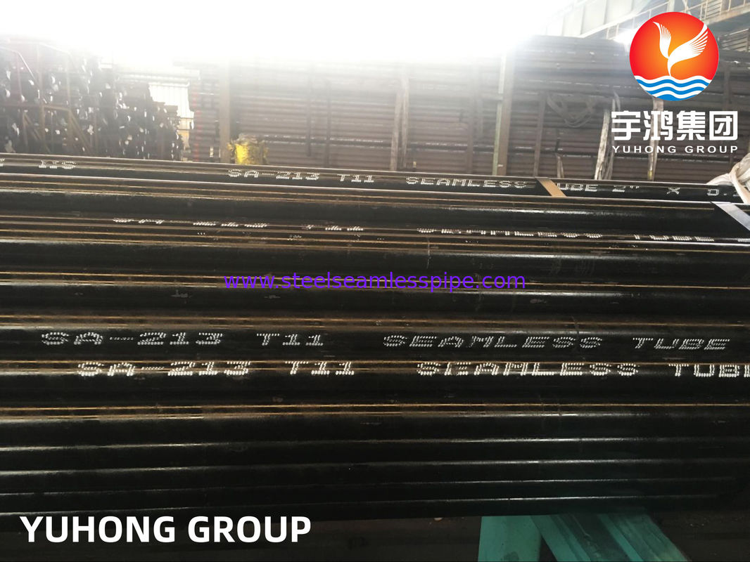 SA213 T11 / 13CrMo4-5 Χαλύβδινος Σωλήνας από Κράμα άνευ ραφής για Εξυπηρέτηση σε Μέτριες-Υψηλές Θερμοκρασίες, Θερμής Έλασης / Ψυχρής Επεξεργασίας