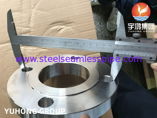 ASME A182 F304/f304L/F316 / F316L Brida de Acero Ατσάλινη Στρίψιμο στην φλάντσα Ζυθοποιία λαιμό φλάντσα RF FF