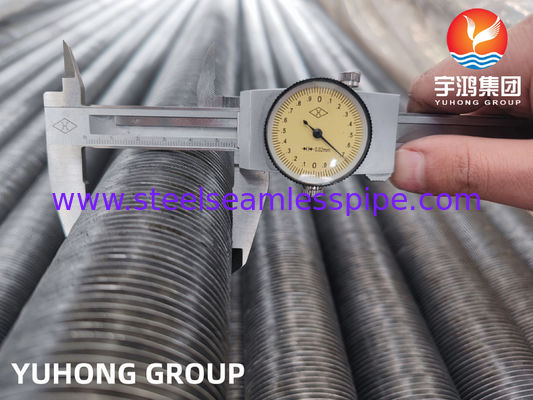 Ενσωματωμένος σωλήνας ανταλλακτών θερμότητας χάλυβα άνθρακα σωλήνων πτερυγίων Al γ-τύπων ASTM A179