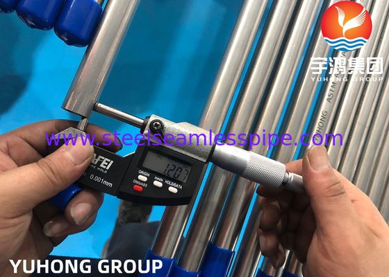 ASTM A269 TP316L/SUS316L/1,4404, άνευ ραφής σωλήνας ανοξείδωτου 31.75*1.65*11800MM, σωλήνας ανταλλακτών θερμότητας λεβήτων