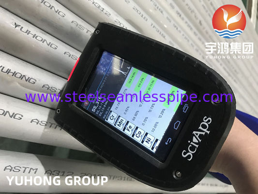 Ο χωρίς συγκόλληση σωλήνας ανοξείδωτου ASTM A312/ASTM A511 TP316/316L (1,4404) πάστωσε την ανοπτημένη πιστοποίηση ABS