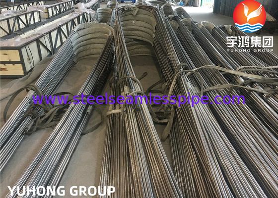 Σωλήνας κάμψεων του U ανοξείδωτου ASME SA249 TP316L για την εφαρμογή ανταλλακτών θερμότητας