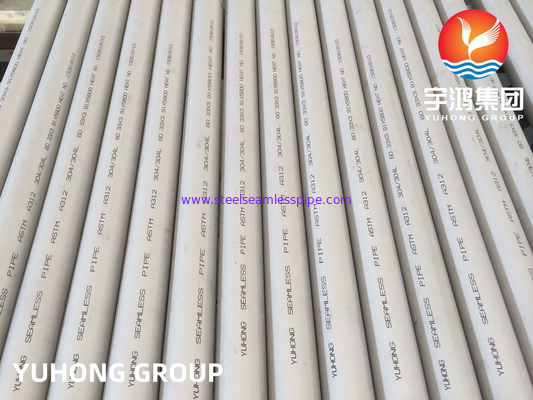 ASTM A312 TP304L Χάλυβα από ανοξείδωτο χάλυβα