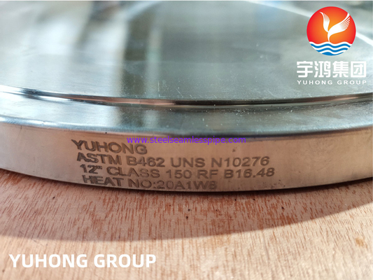 WNRF Hastelloy Flange ASTM B462 C276 Σύνδεση σωλήνων ανθεκτικών στη διάβρωση
