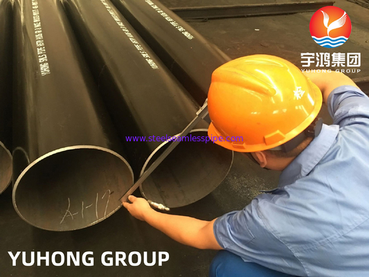 ASTM A106 GR. Β άνθρακα χάλυβα άνευ ραφής επιφάνεια πετρελαίου σωλήνων μαύρη