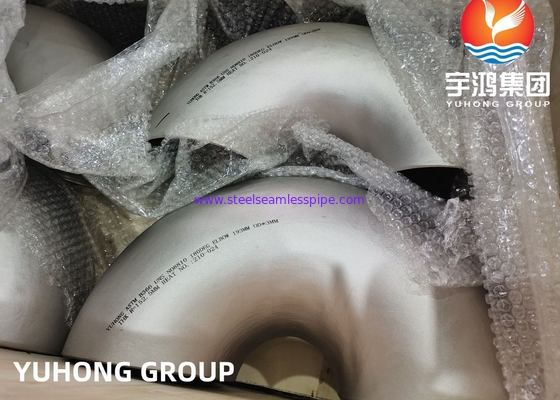 ASTM B366 / ASME SB366 Inconel 600 UNS N06600 Νικελικό κράμα αγκώνα για πυρηνική μηχανική
