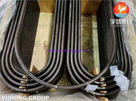 ASTM A179 / ASME SA179 Χαμηλού άνθρακα ατσάλι U Bend Tube Ψυχρό τραβηγμένο για ανταλλακτήρα θερμότητας