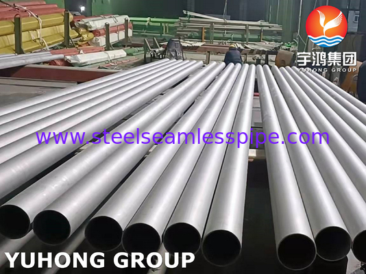 ASTM A312 TP310S, 1.4845 Αυστενίτικος ατσάλινος άψογος σωλήνας για εναλλάκτη θερμότητας