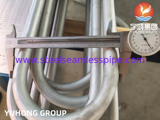 ASME SA213 Χάλυβα από ανοξείδωτο χάλυβα TP304L Bend U Boiler Tube