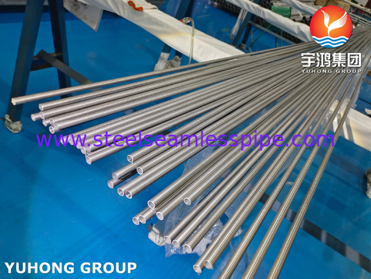ASTM B622 UNS N10276 2.4819 Hastelloy C276 Σωλήνας σωλήνων από κράμα νικελίου χωρίς ραφή