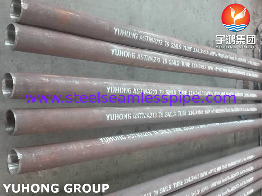 Άνευ ραφής T1 σωλήνων ASME/ASTM A213 χάλυβα κραμάτων, T11, T12, T2, T22, T23, T5, T9, T91, T92,1», 2.11MM