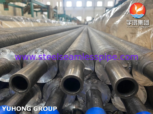 ASME SA210 Gr A1 Seamless Tube Al1060 Aluminium Fin Embedded G Type Fin Tube Για τη βιομηχανία πετρελαίου και φυσικού αερίου
