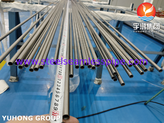 ASTM B622 UNS NI0276 Hastelloy C276 Χωρίς συγκόλληση σωλήνες χαμηλού άνθρακα νικελίου