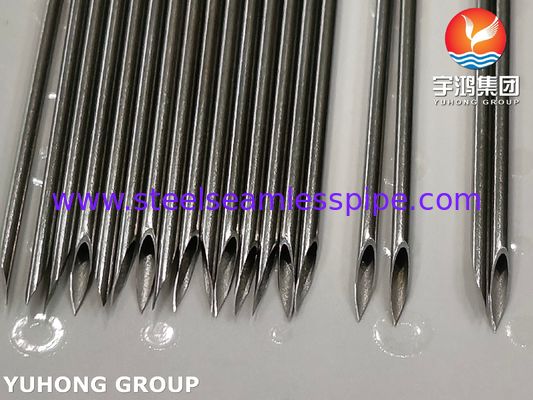 Σωλήνας βελόνας κτηνιατρικής από ανοξείδωτο χάλυβα 16G για ενέσεις σε ζώα, Τριπλή μυτερή άκρη