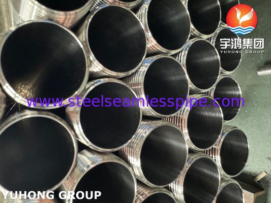 ASTM A270 TP304 Χωρίς ραφές υγειονομικός σωλήνας από ανοξείδωτο χάλυβα με εξωτερικό τέλος νήματος