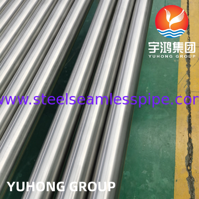 ASTM B861 βαθμός 2 UNS R50400 Χωρίς έλξη σωλήνας από κράμα τιτανίου για συμπυκνωτή θαλασσινού νερού