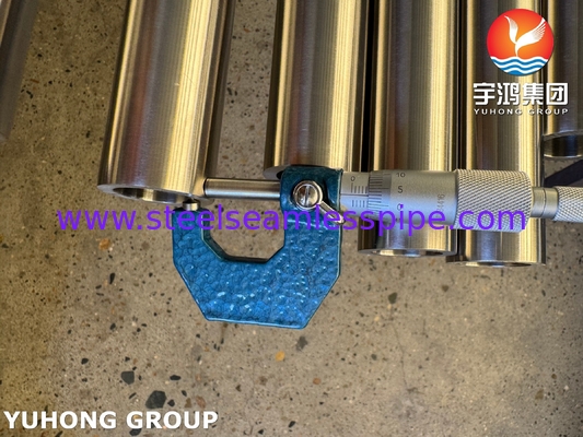 ASTM A312 TP310S Χοντρό σωλήνα από ανοξείδωτο χάλυβα για χρήση σε εναλλάκτη θερμότητας