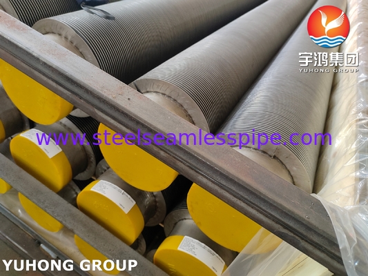 ASTM A376 TP347H HFW Στερεό σωλήνα με πτερύγια για εναλλάκτες θερμότητας