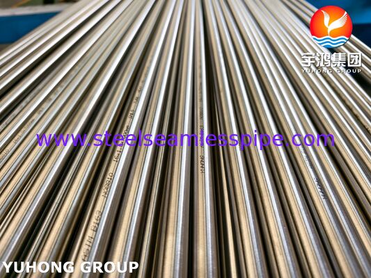 ASTM B163 Incoloy 800H Νικελικό κράμα σωλήνα διάλυμα αναψυγμένο αδιάβροχο σωλήνα για ανταλλακτές θερμότητας