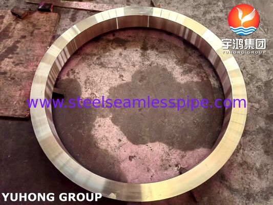 Δαχτυλίδι χαλκού νικελίου με μηχανή CNC SB171 C70600 για ναυτικό εξοπλισμό