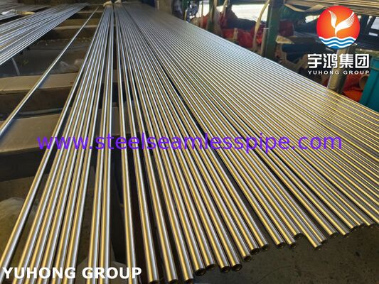 Ανθεκτικός ανοξείδωτος χάλυβας ASTM A789 UNS S32750 Super Duplex χωρίς συγκόλληση για αφαλάτωση